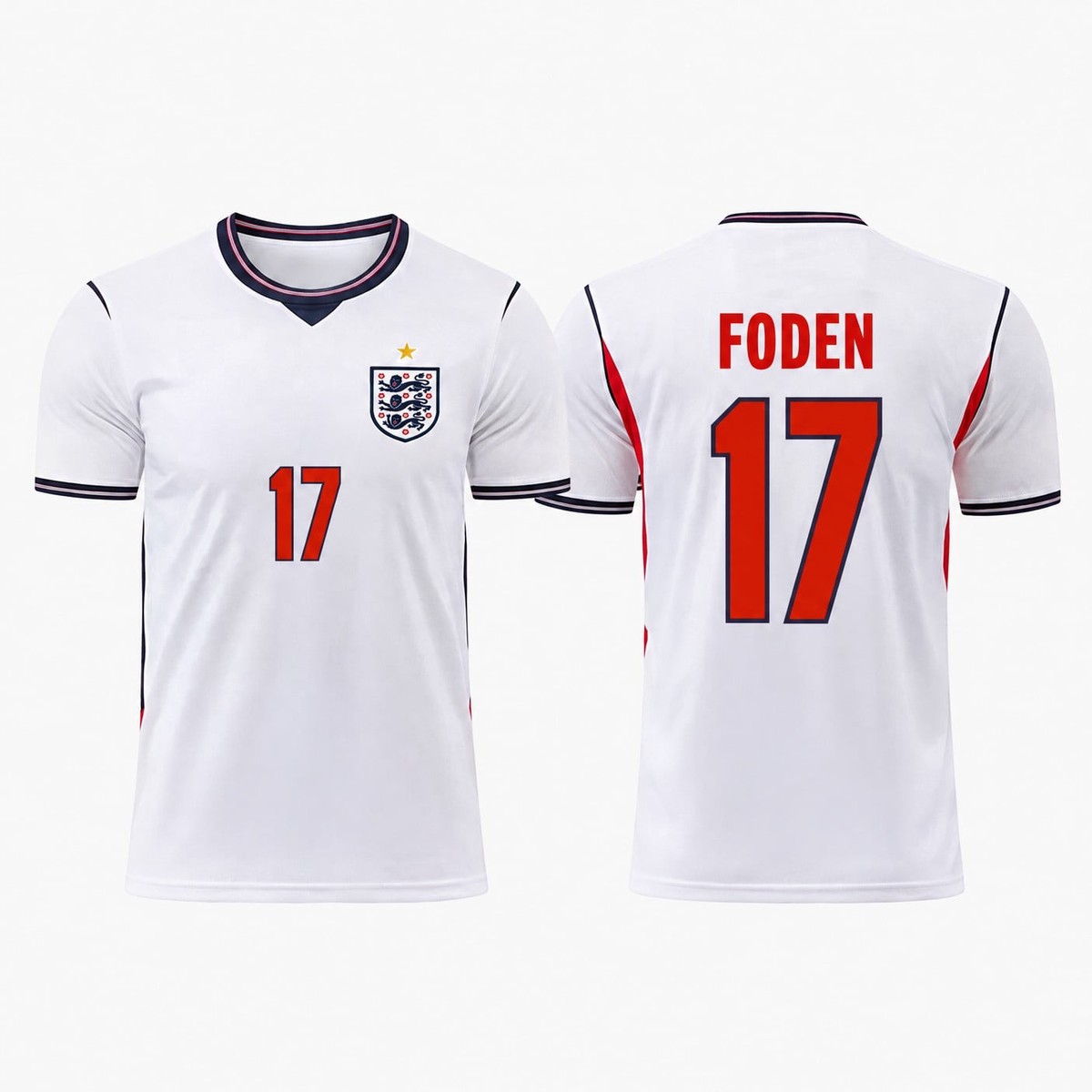 #17 Phil Foden England Soccer Jersey
