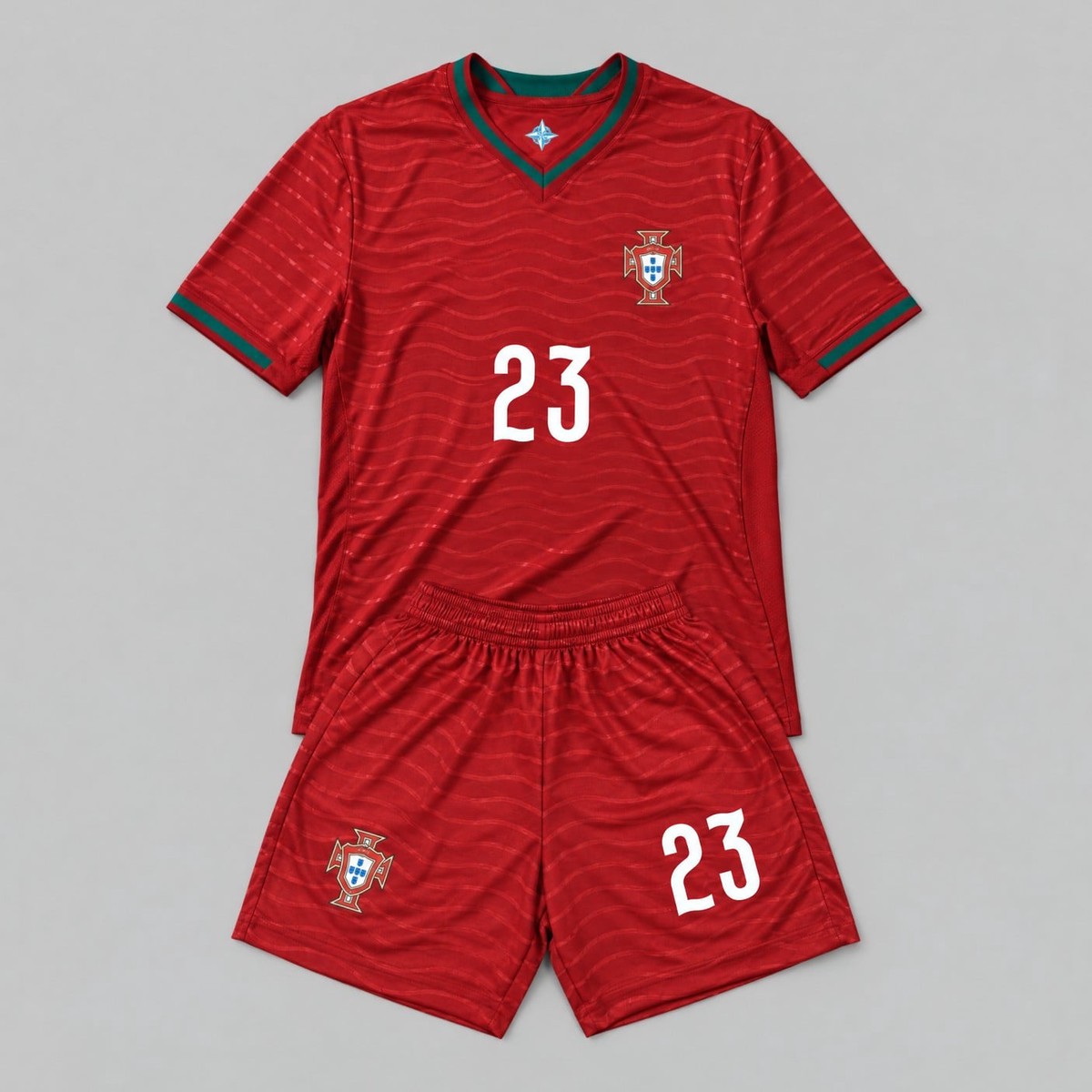 #23 Vitinha Portugal Youth Soccer Jersey