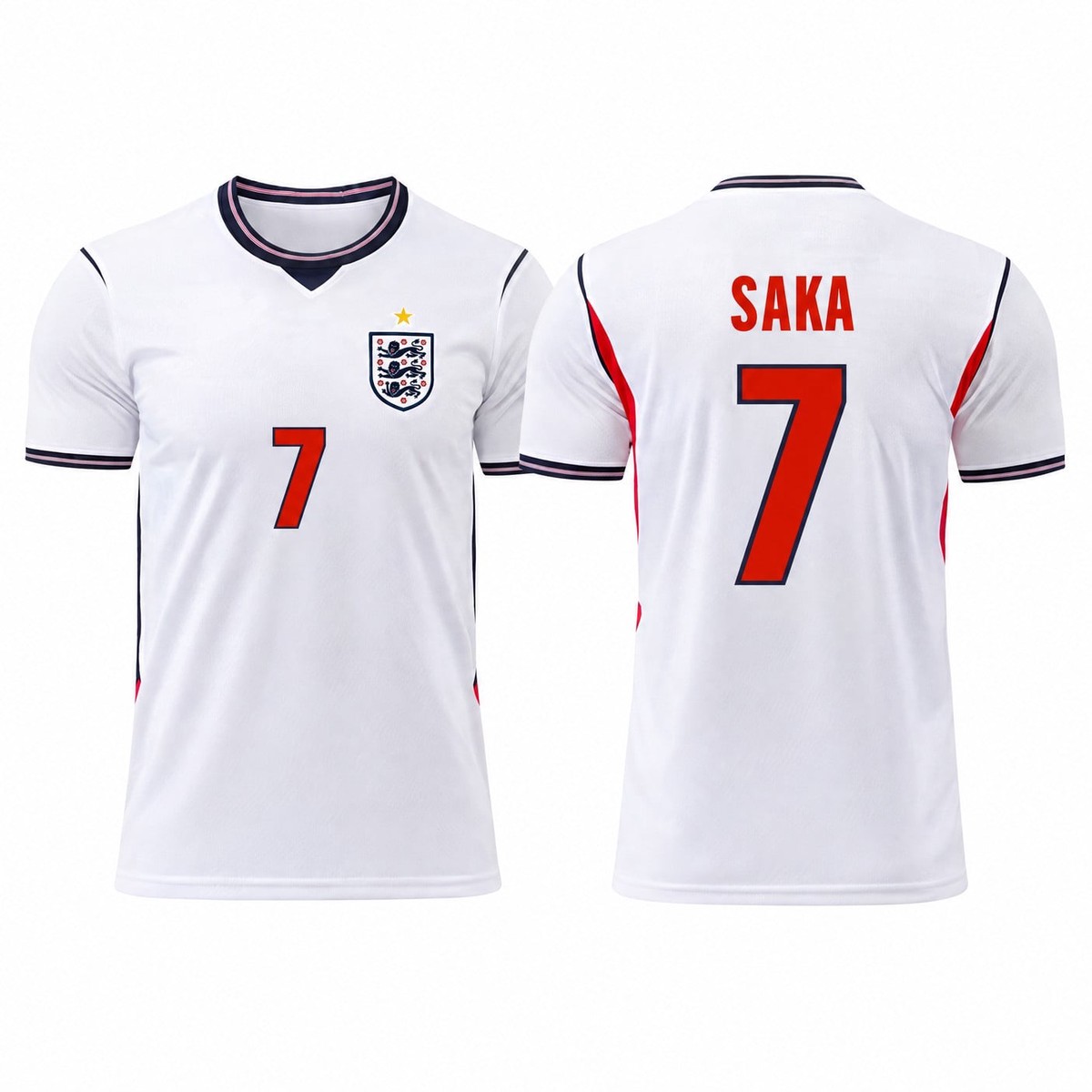#7 Bukayo Saka England Soccer Jersey