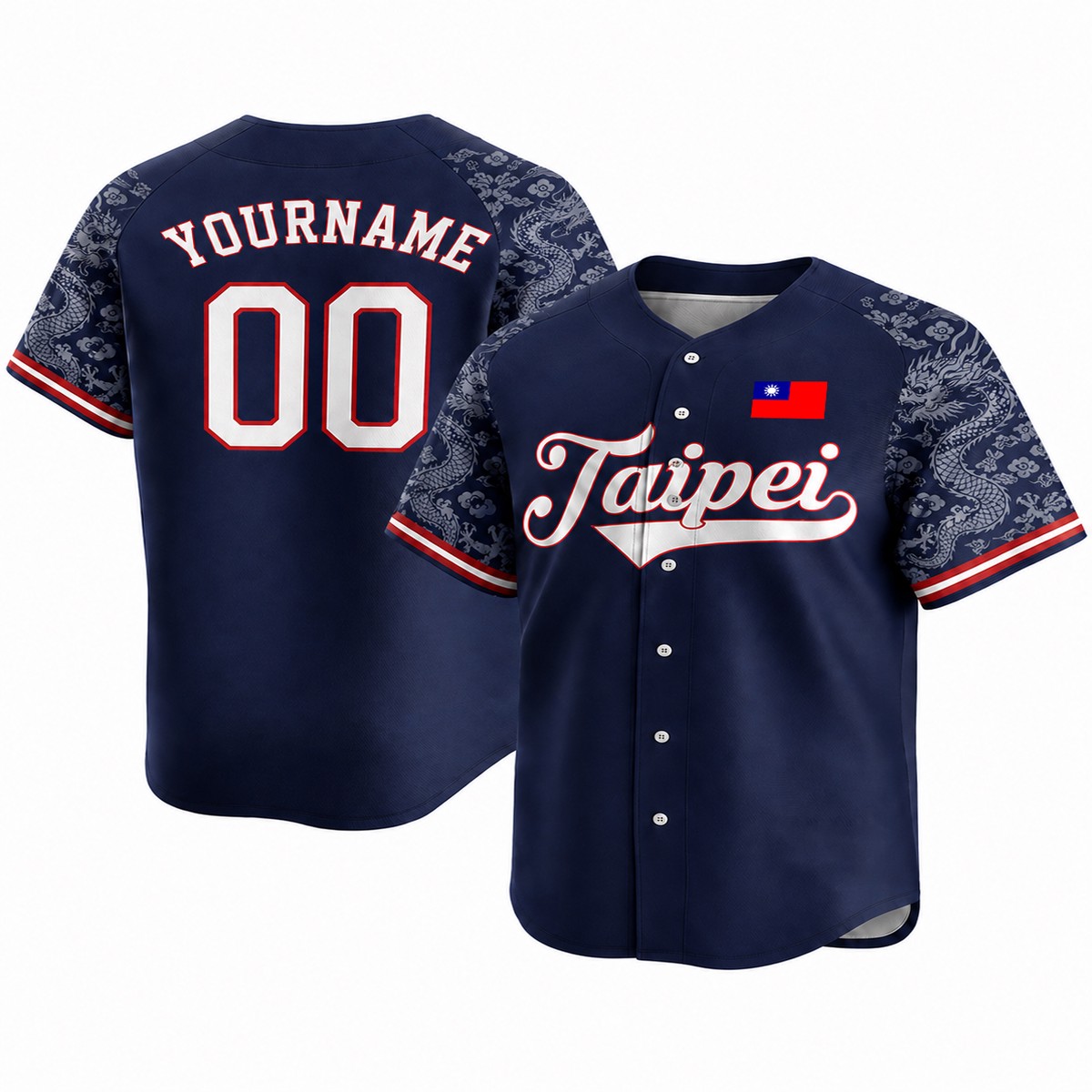 Taiwan Custom Baseball Jersey