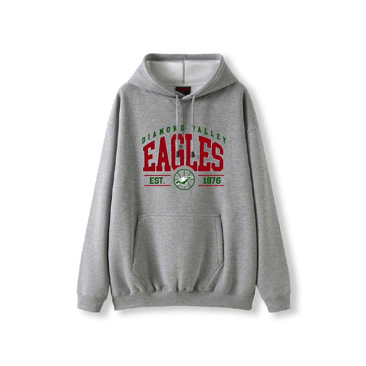DVBA Junior Rep Hoodie Grey
