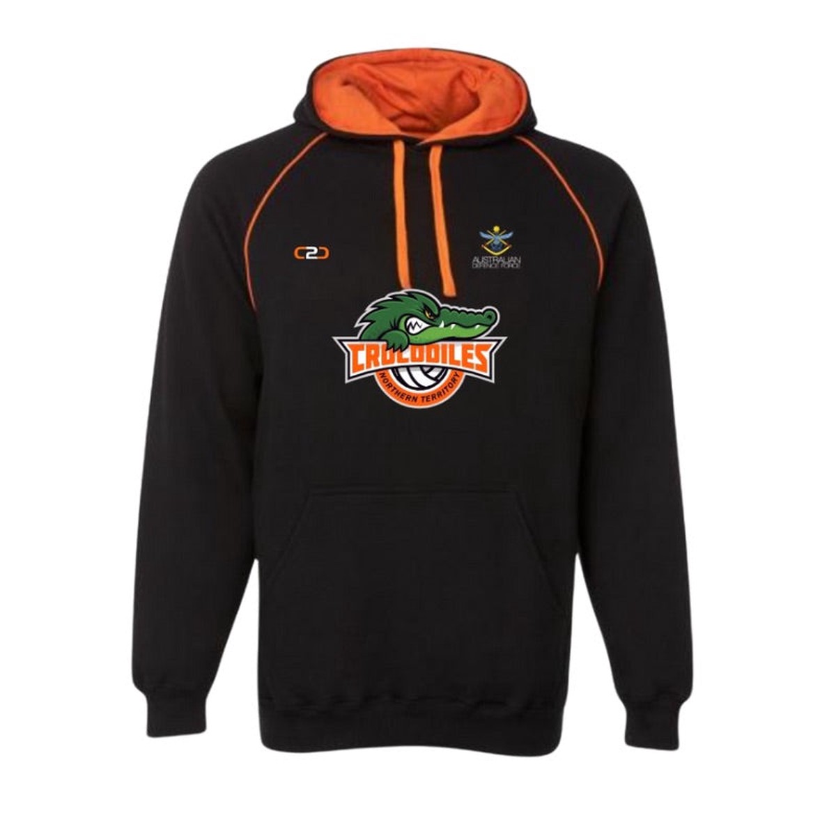 ADF NT Crocs Contrast Fleecy Hoodie