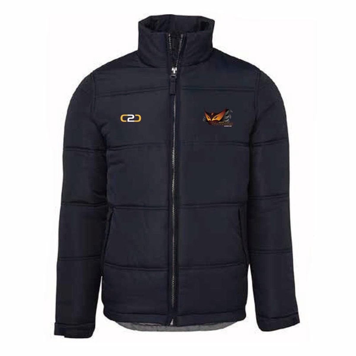 Balmain Wolverines Netball Mens & Youths Puffer Jacket