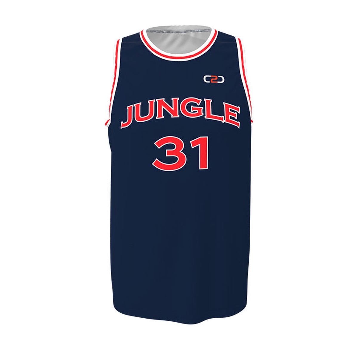 Custom Jungle Core Basketball Singlet