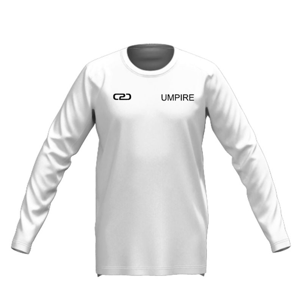 Netball Umpire SlimFit HP Long Sleeve Warmup Design Your Own Custom