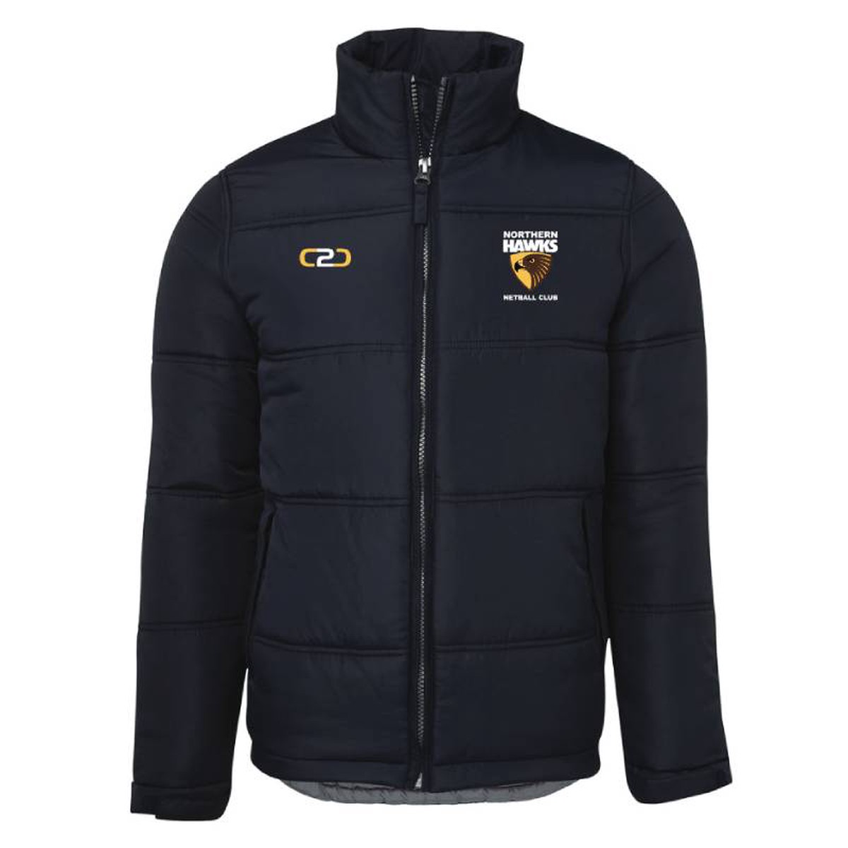 Northern Hawks Adults & Kids Puffer Jacket Navy