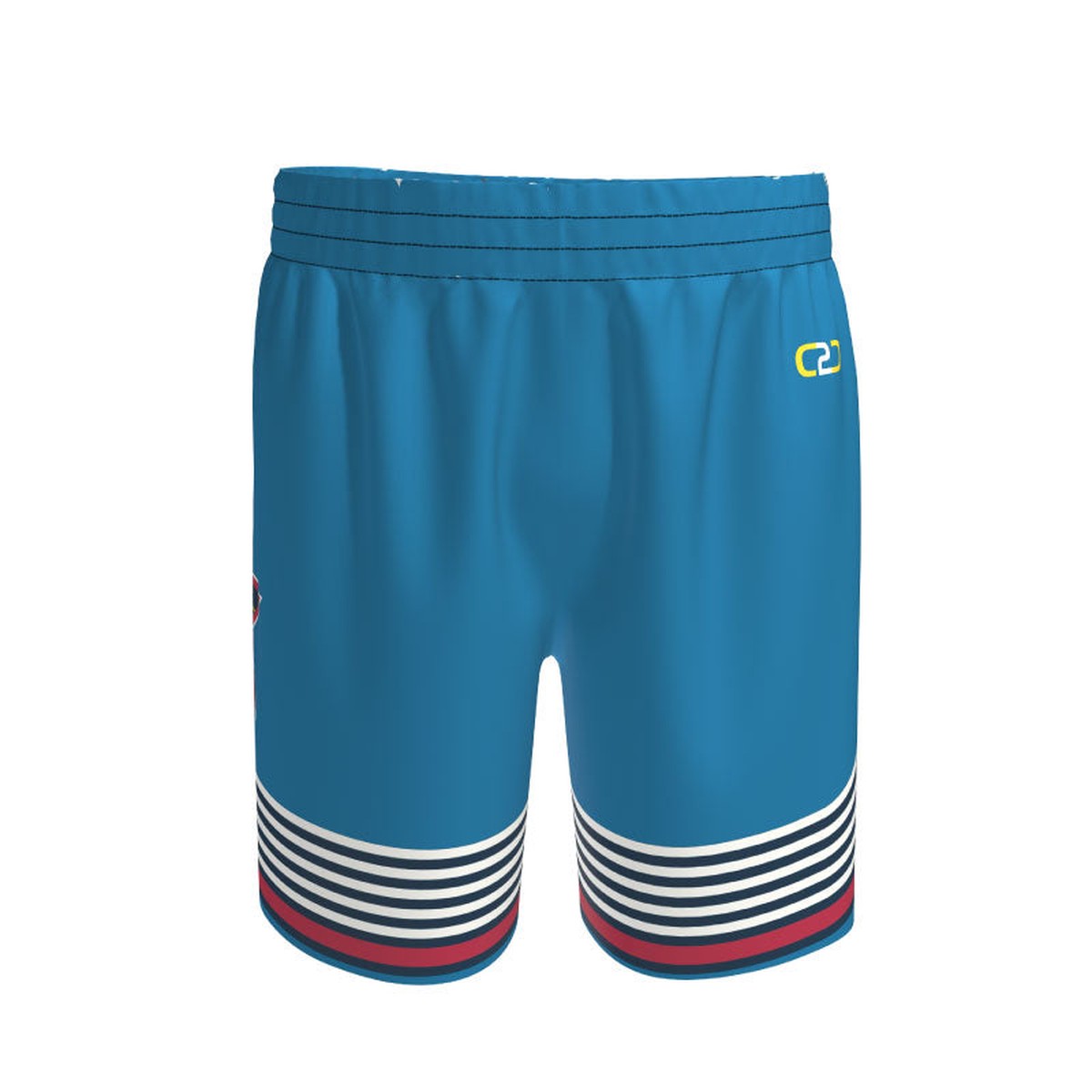 Custom All Star '25 Inspired Core Basketball Pro Shorts (Blue Team) | Design Your Own