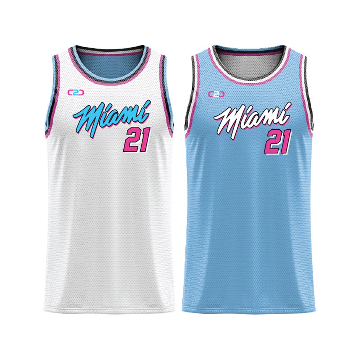 Custom Miami Core Reversible Basketball Singlet