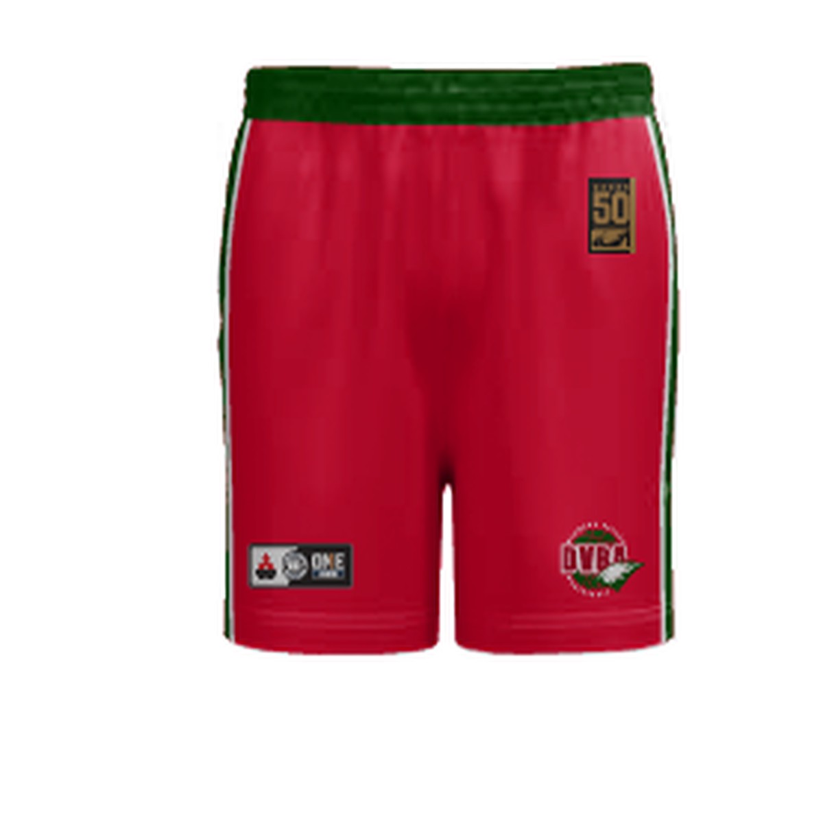 DVBA (Diamond Valley Basketball Association) Big V Home Playing Shorts Pro Red