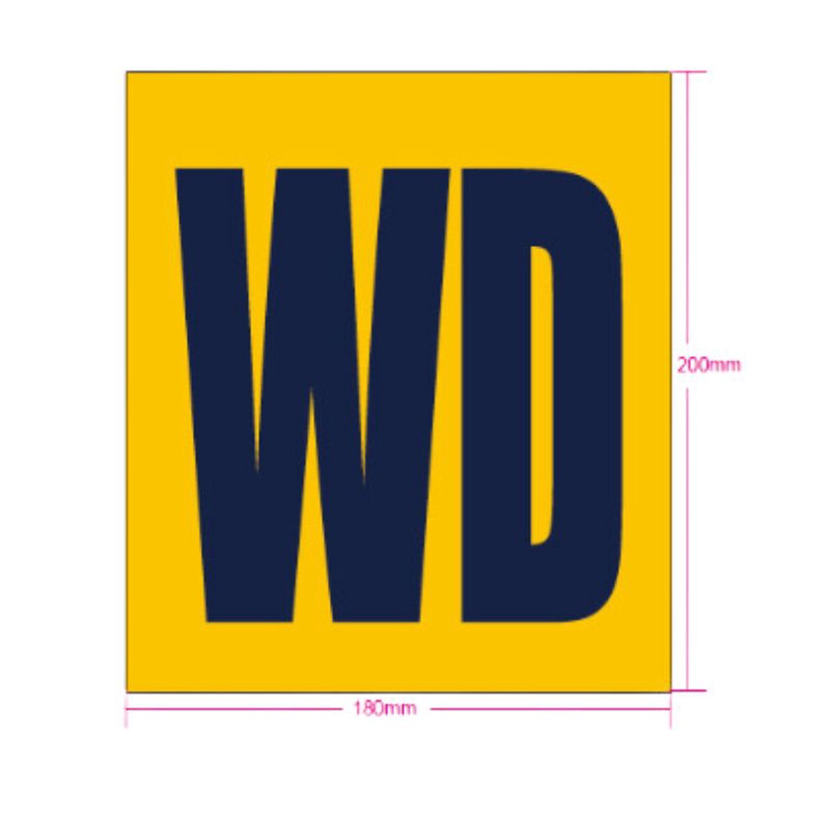 Lakeside Netball Bib Yellow
