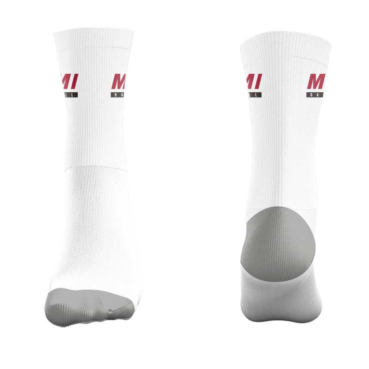 Miami Socks Crew Design Your Own Custom MOQ 10/size