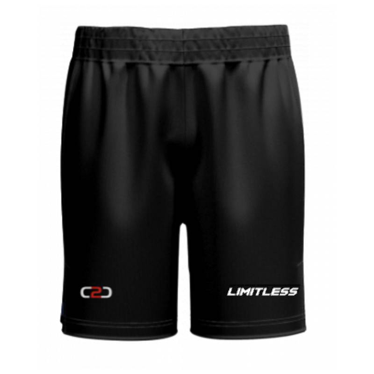 Sample Grind SlimFit HP Split Pro Shorts Black Mens/Youth