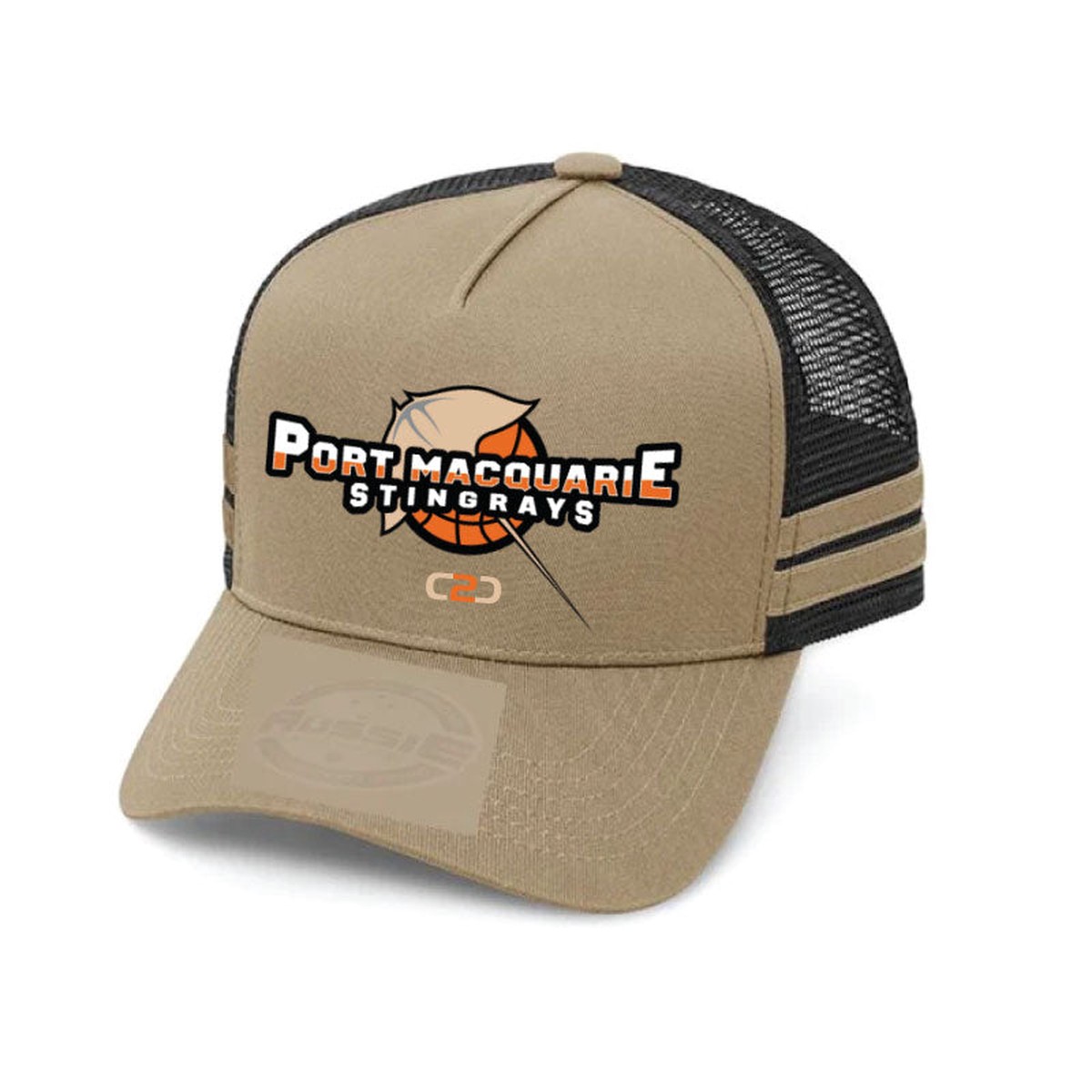 Port Macquarie Stingrays A-Frame Striped Trucker Cap
