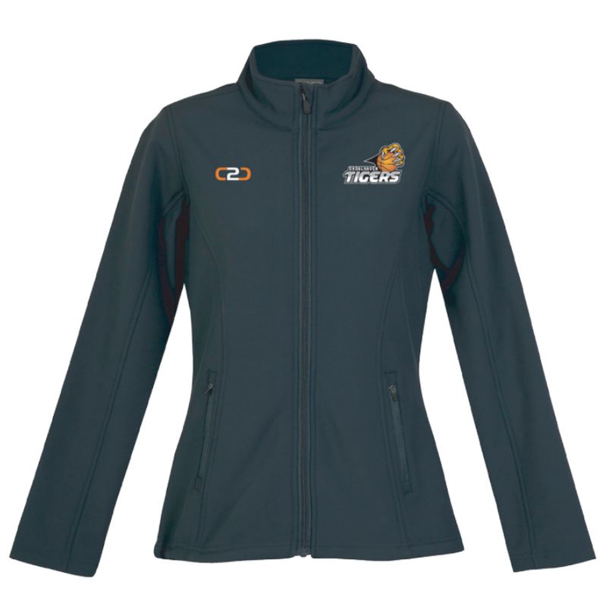 Shoalhaven Tigers Basketball Ladies Soft Shell Jacket