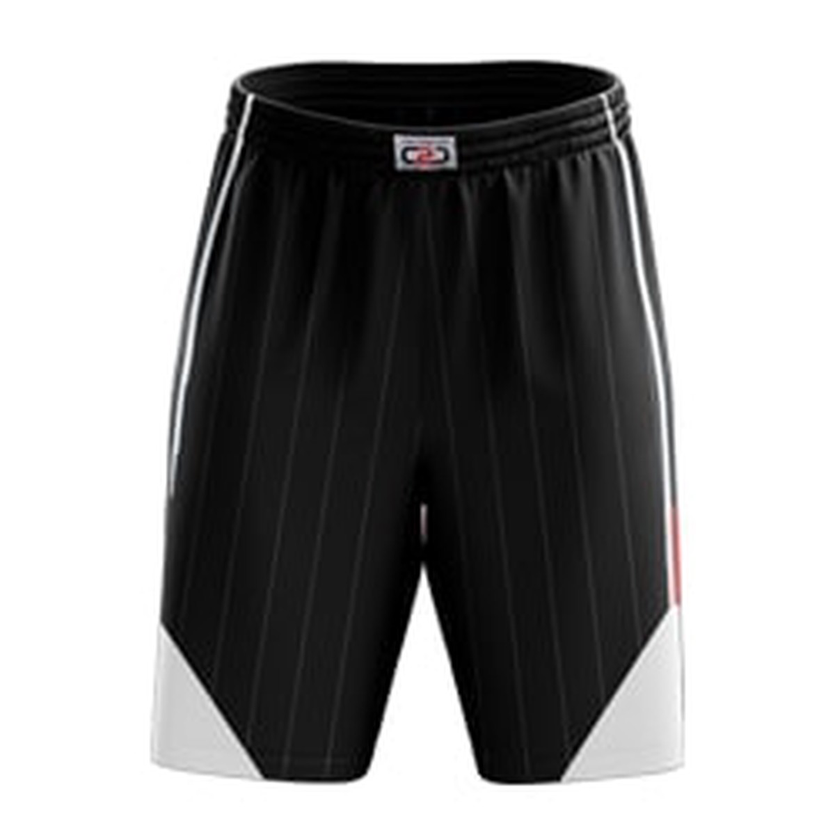 Silver Collection Basketball Shorts Black