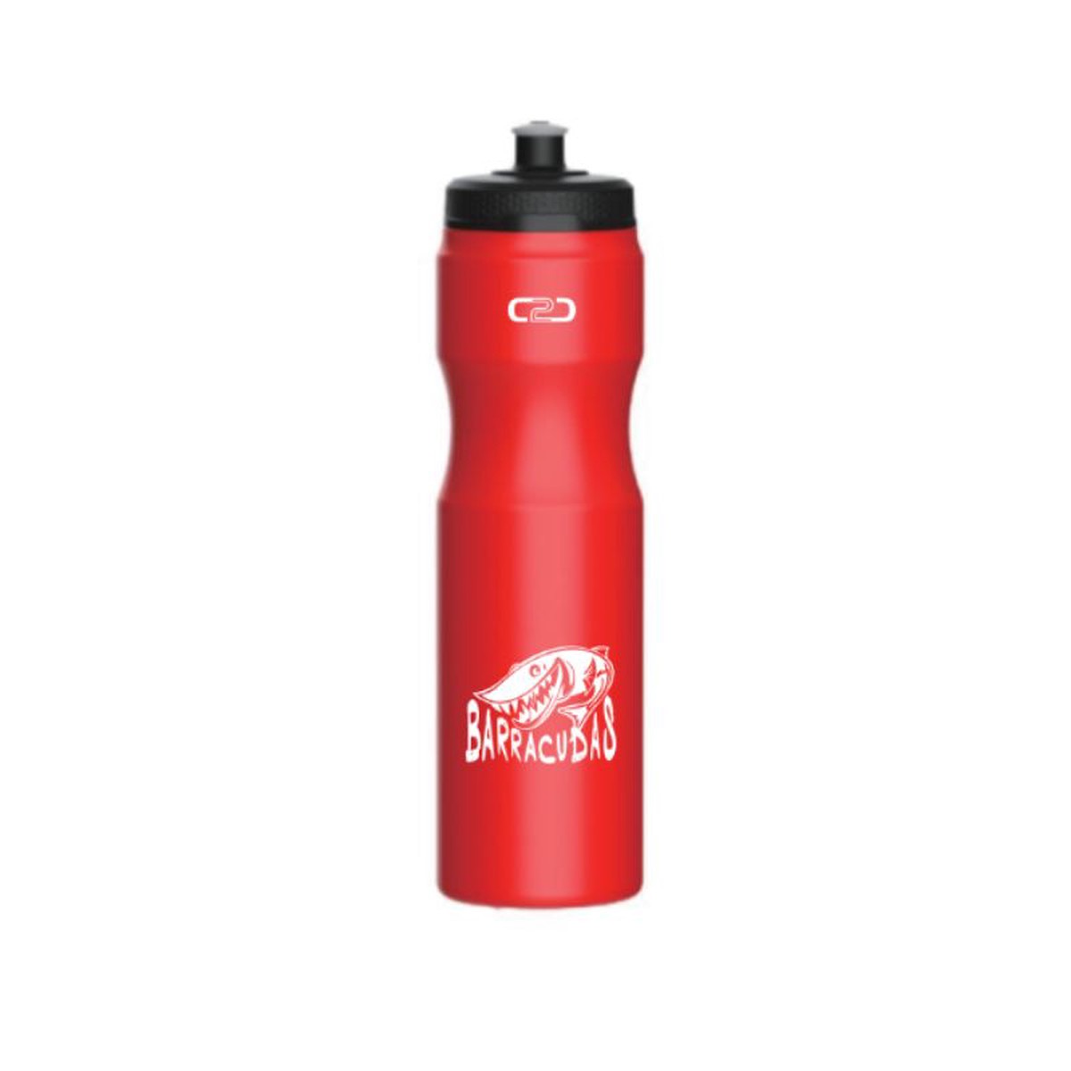BDC Barracudas 800ml Water Bottle Red