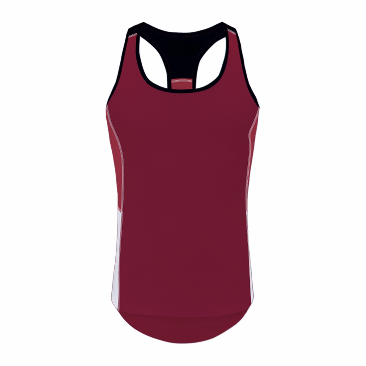 CRIMSON Y-Back HP Racerback Singlet Ladies Girls Design Your Own Custom
