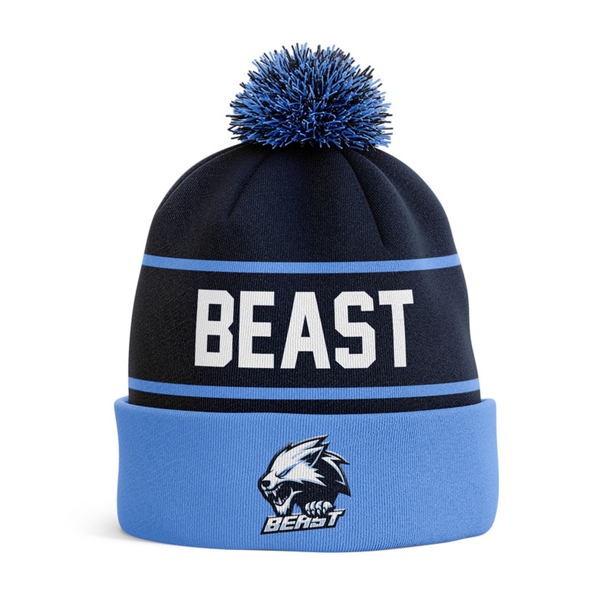 Undefeated Knitted Beanie Design Your Own Custom