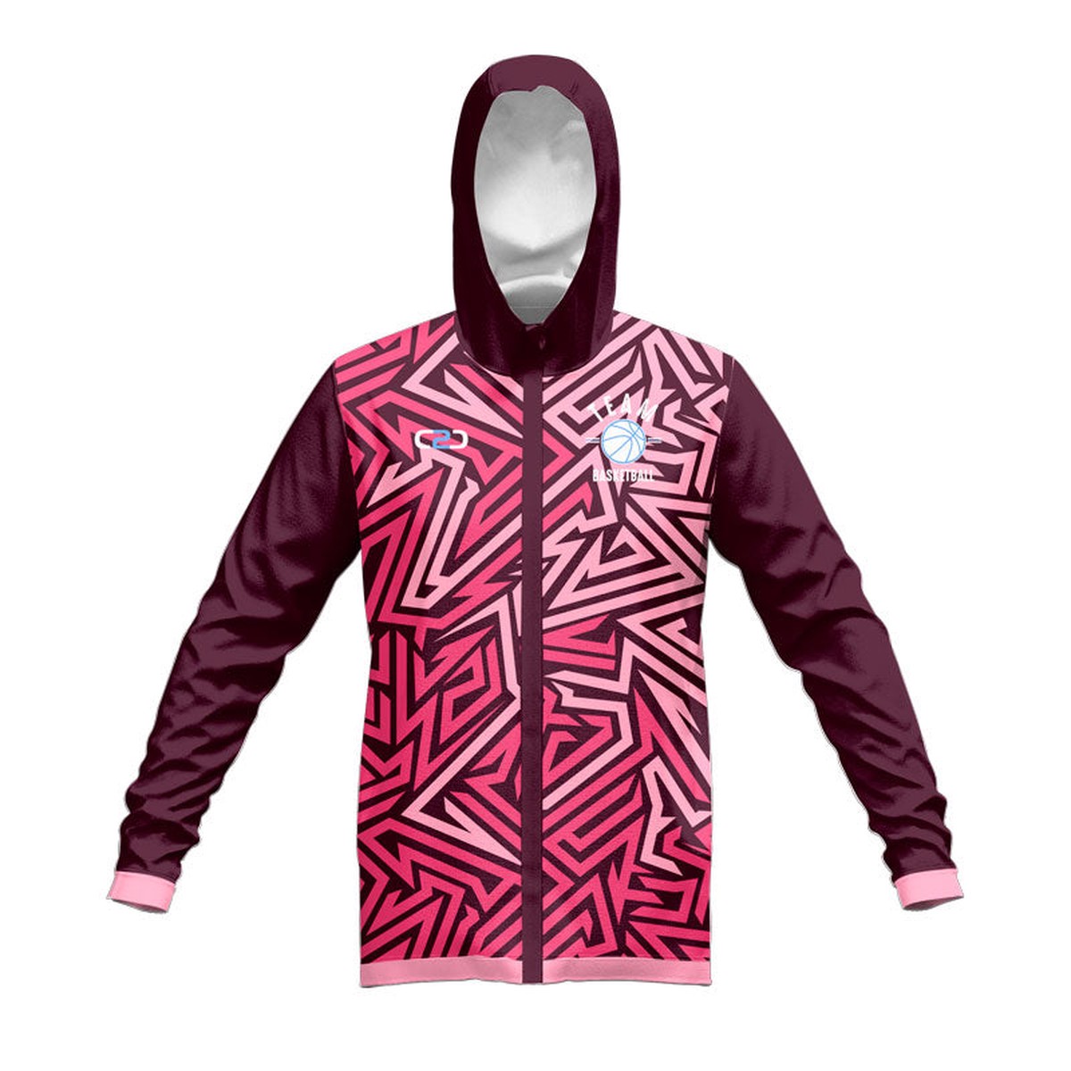 Mythic SlimFit HP Tech Zip Hoodie Design Your Own