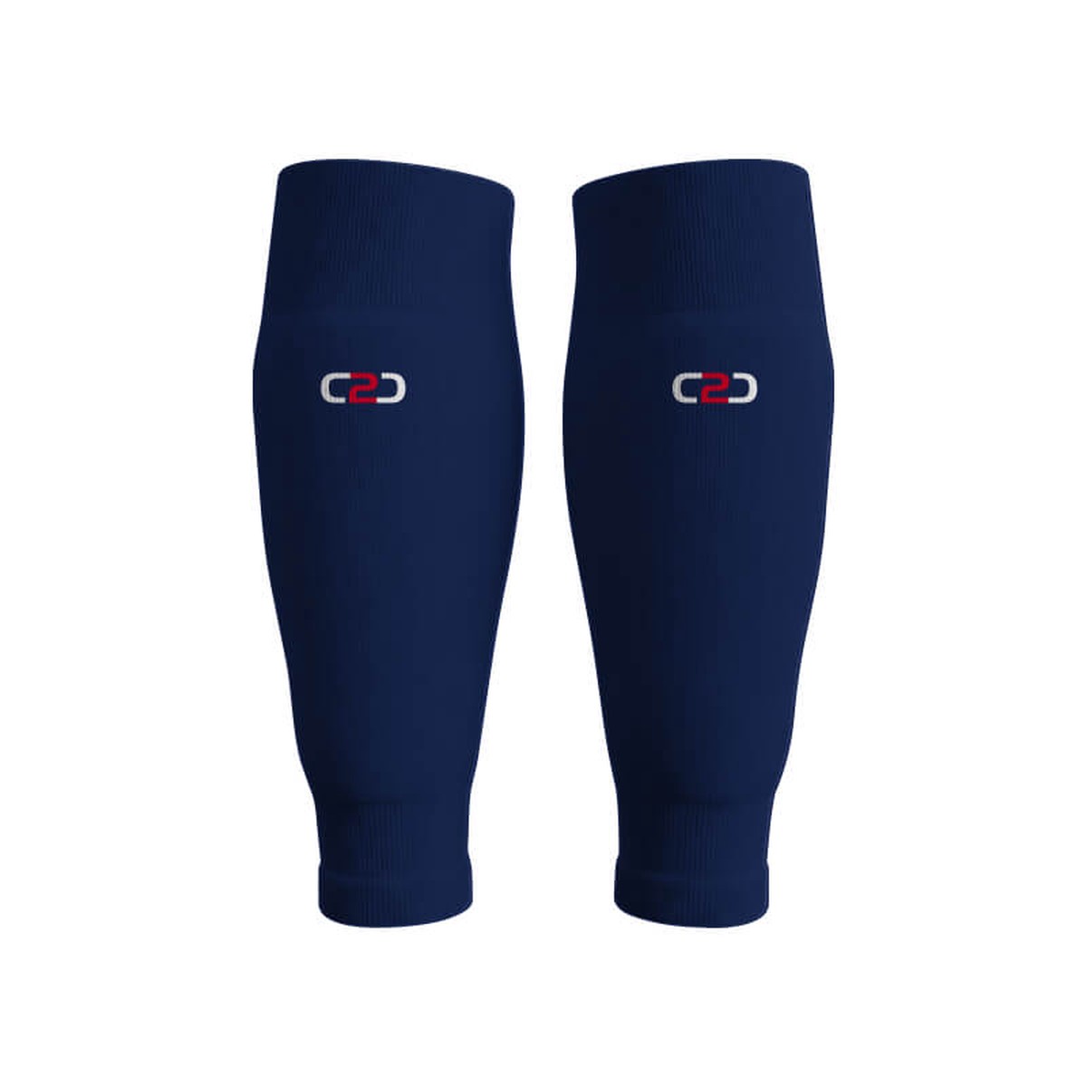 C2C Football Footless Socks Navy