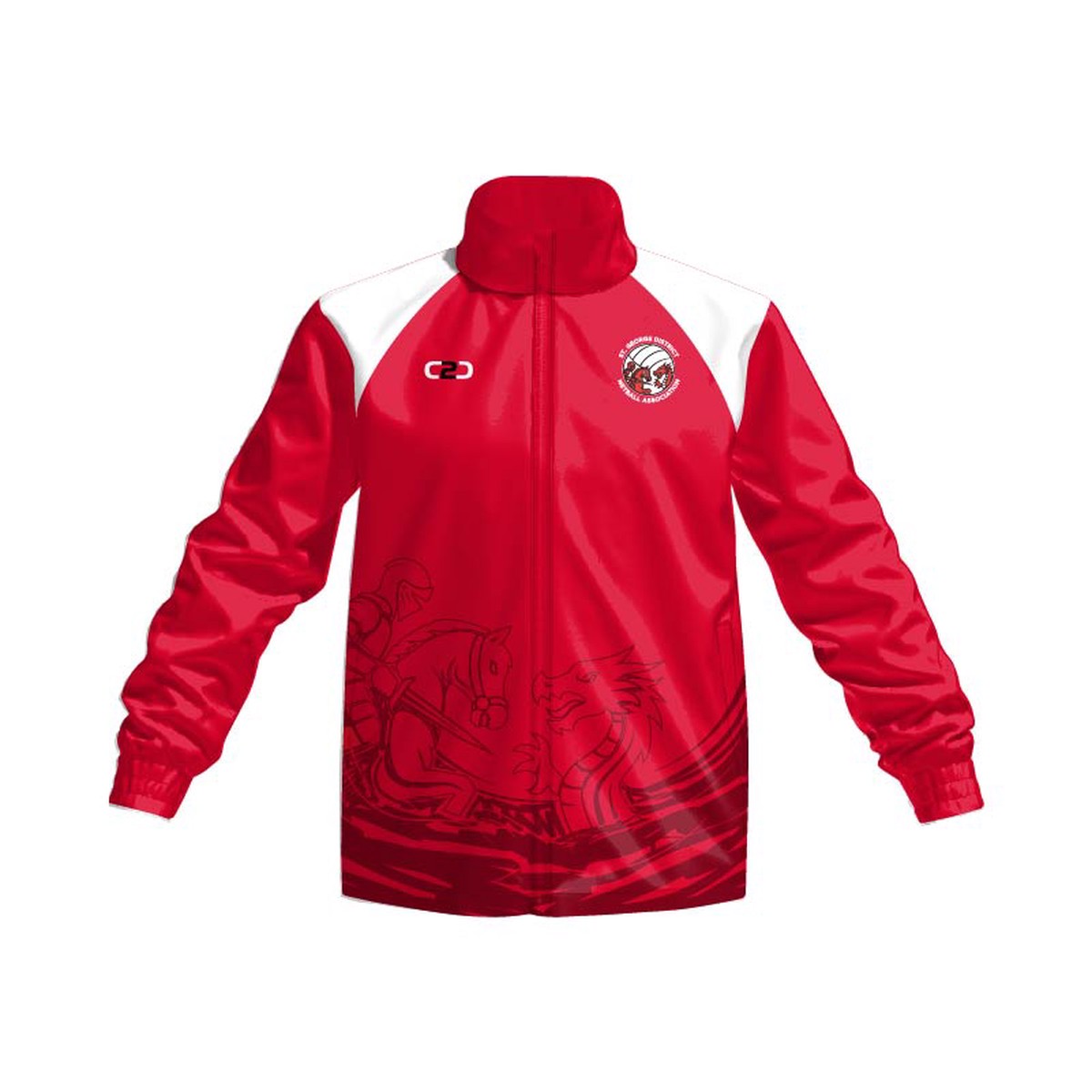 St George Netball Track Jacket