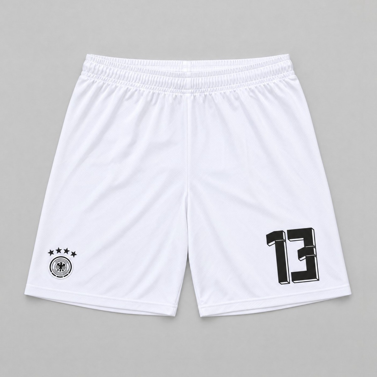 #13 Thomas Mller Germany Home Soccer Shorts