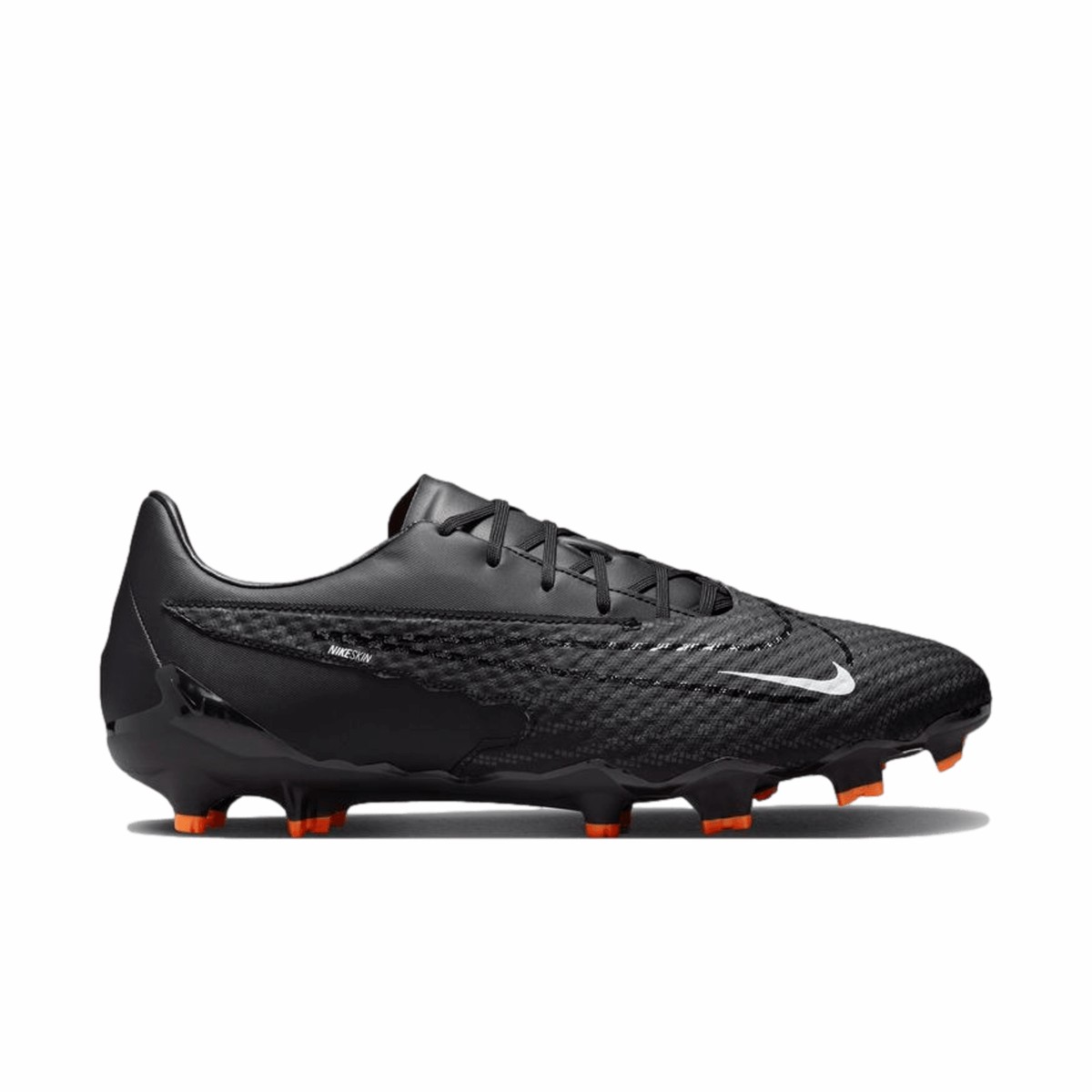 (NIKE-DD9473-010) Nike Phantom GX Academy Firm Ground Cleats [BLACK/SUMMIT WHITE-DK SMOKE GREY]